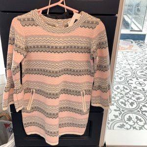 Janie and Jack. Fair Isle sweater dress.
